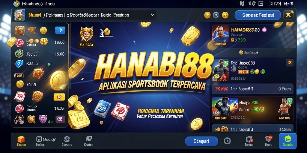 Tampilan gameplay menarik di HANABI88 saat taruhan olahraga.