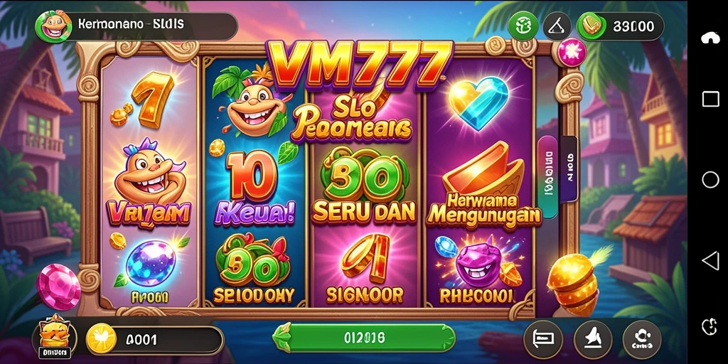 Tampilan menarik dari gameplay VM777 dengan berbagai pilihan Slot.